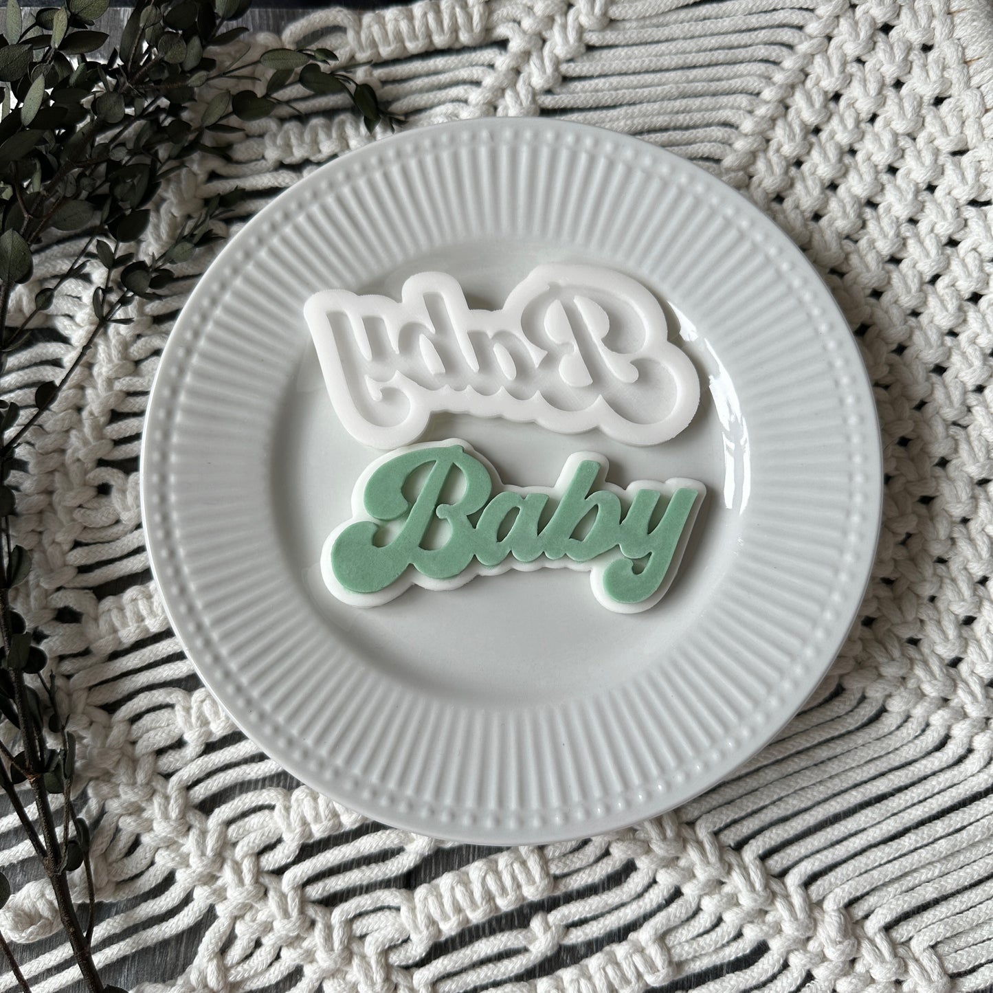 Baby - Imprint Stamp & Cutter Set