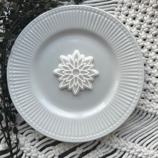 Flower #3 - Imprint Stamp & Cutter Set