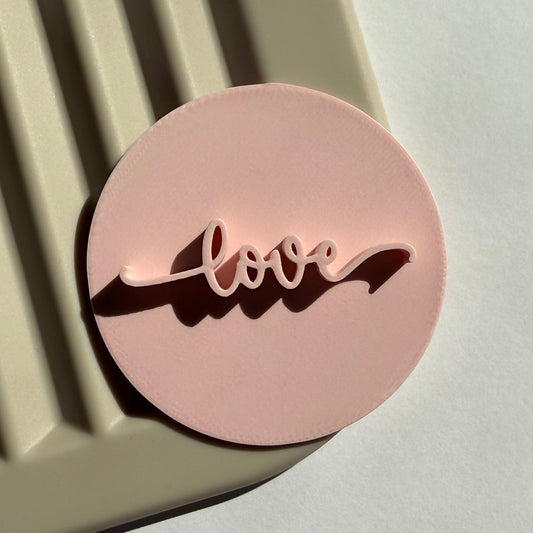 Love - Imprint Stamp