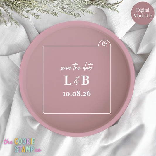 Bespoke Save The Date Embosser