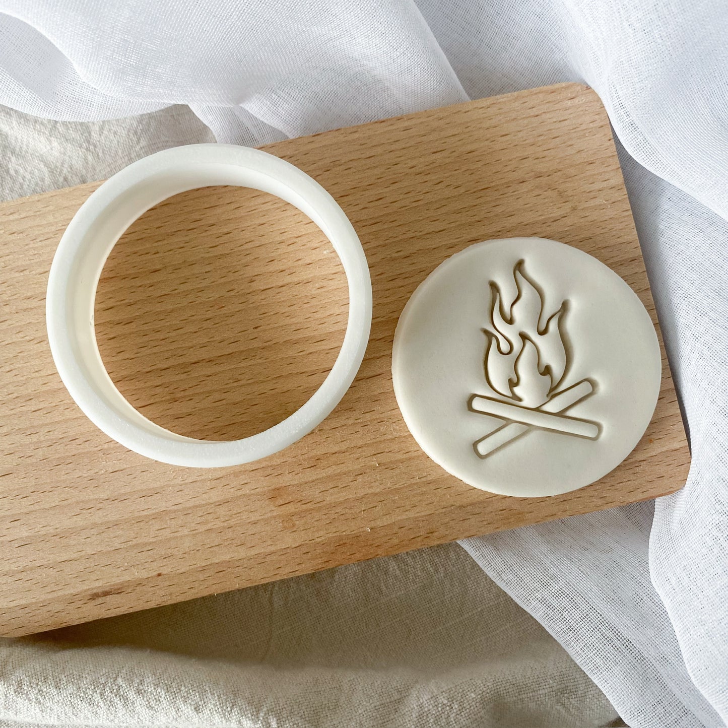 Camp Fire - Imprint Stamp
