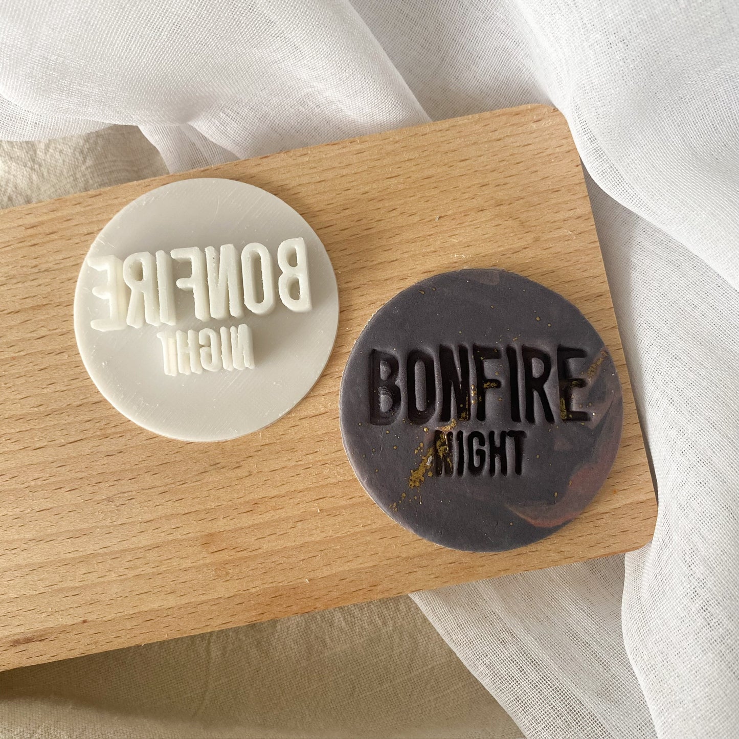 Bonfire Night - Imprint Stamp