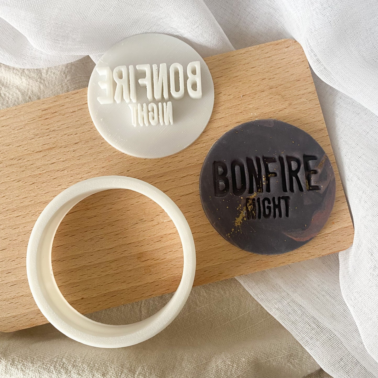 Bonfire Night - Imprint Stamp
