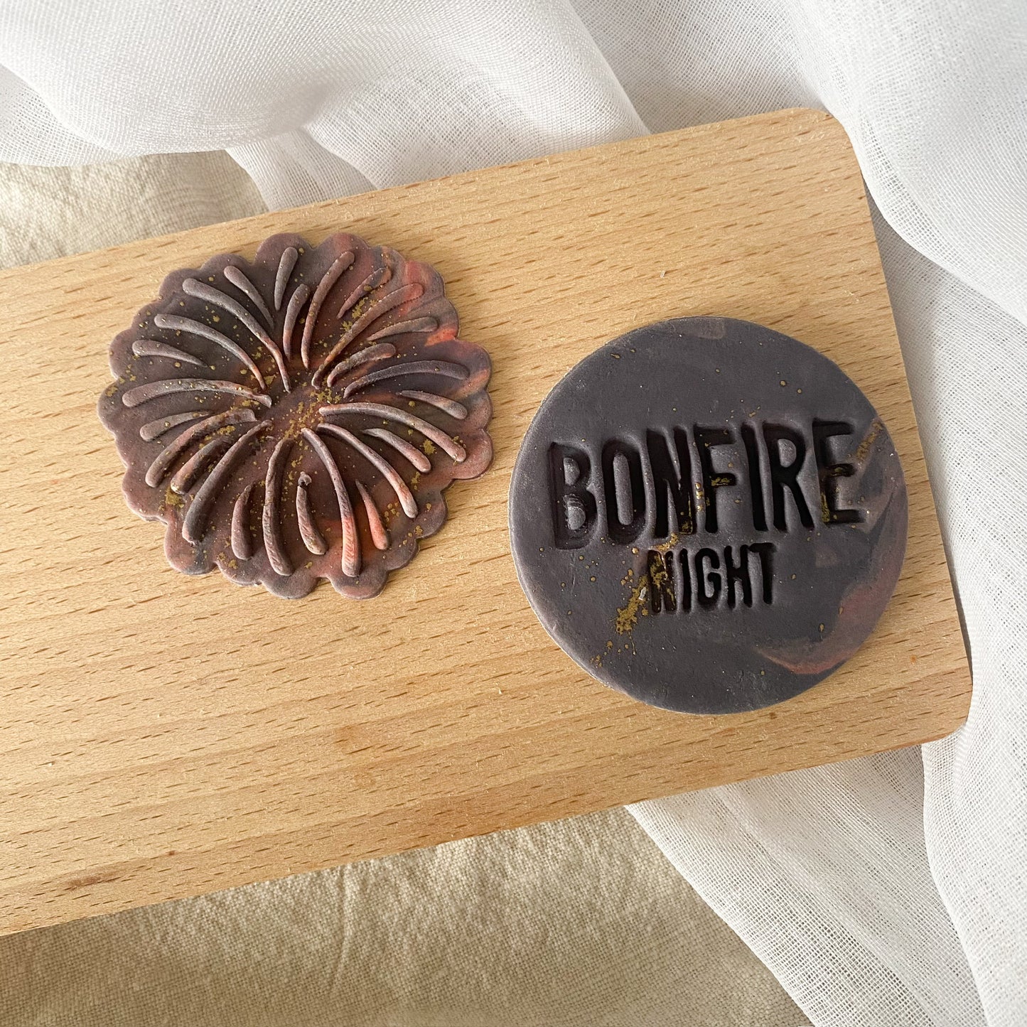 Bonfire Night - Imprint Stamp