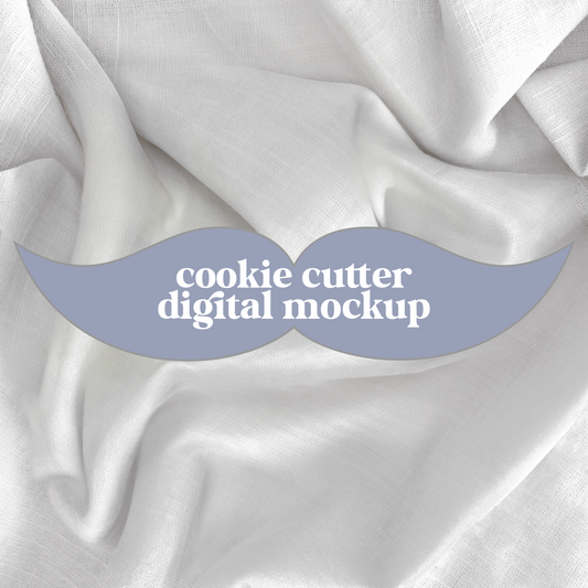 Moustache Shaped Cookie Cutter