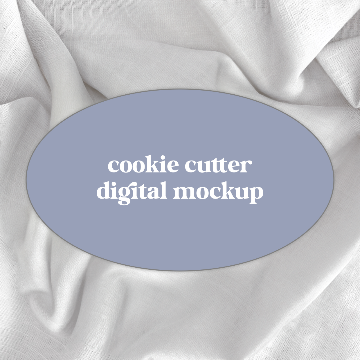 Oval #1 Shaped Cookie Cutter