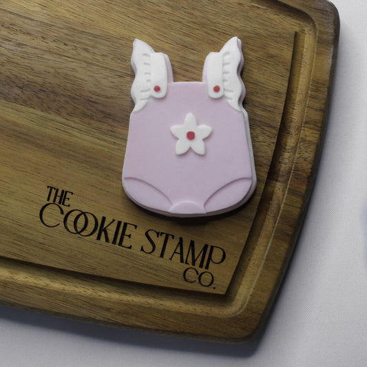 Floral Romper - Multi Pop Embosser