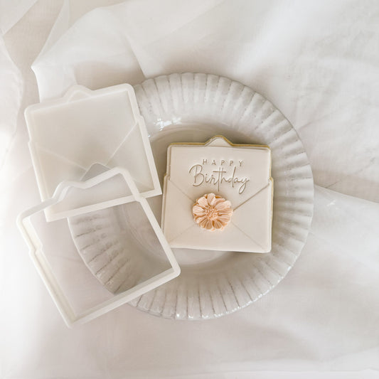 Open Letter Envelope - Multi Pop Embosser