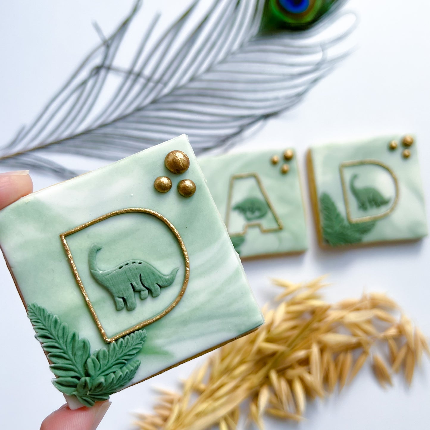 Dad. Grandad etc. Dinosaur Letters - Multi Embosser