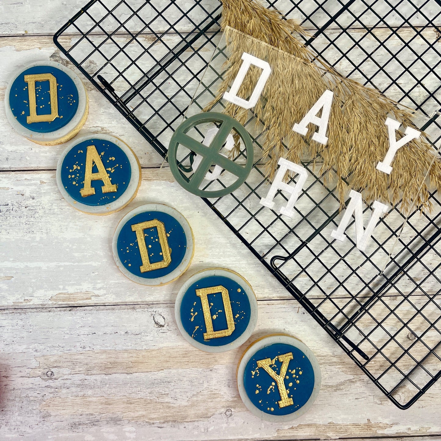 Dad Grandad etc. Varsity Letters - Multi Embosser