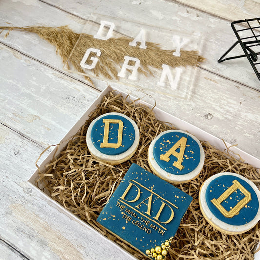 Dad Grandad etc. Varsity Letters - Multi Embosser