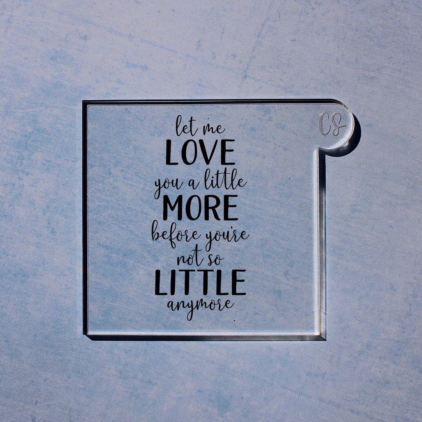 Love You A Little More...