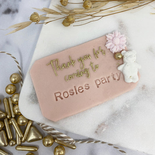 Thank You For Coming To