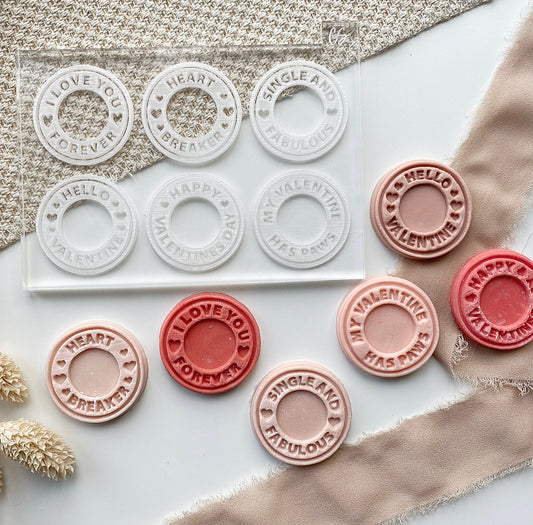 Valentine's Day Tokens - Multi Embosser