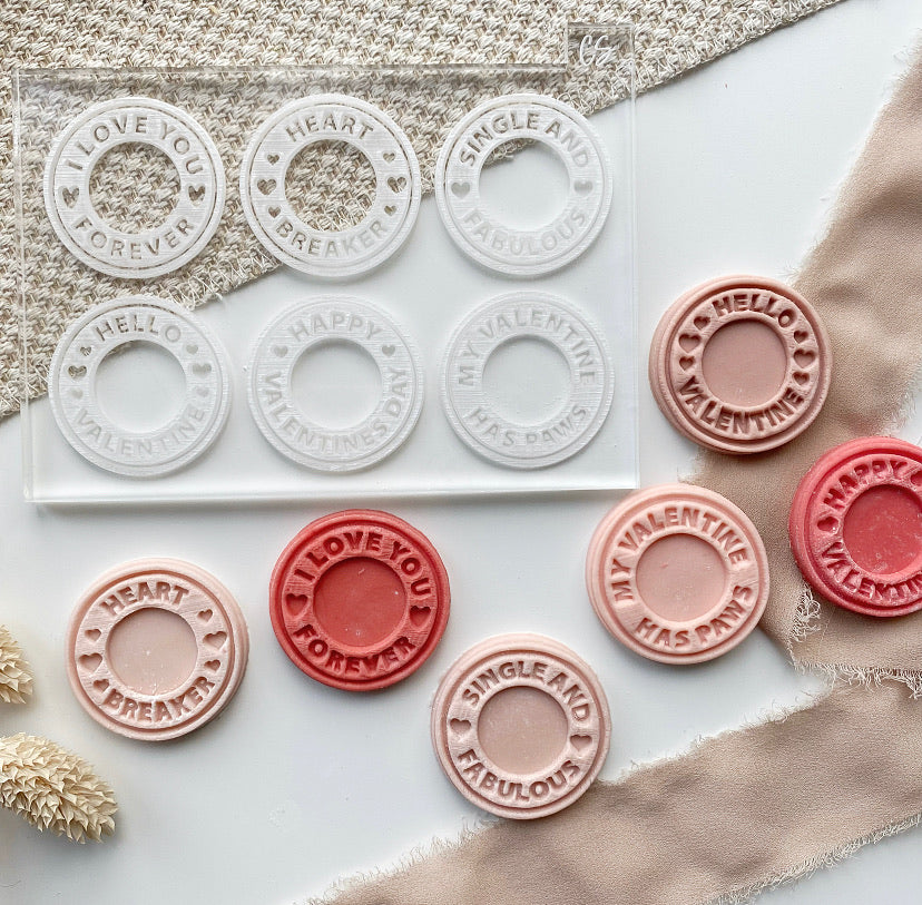 Valentine's Day Tokens - Multi Embosser