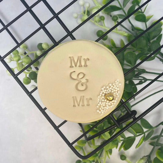 Mr and/or Mrs - Imprint Stamp