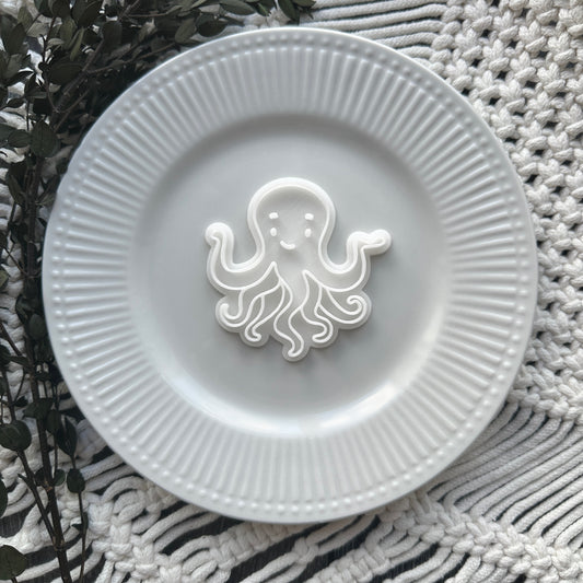 Octopus - Imprint Stamp & Cutter Set