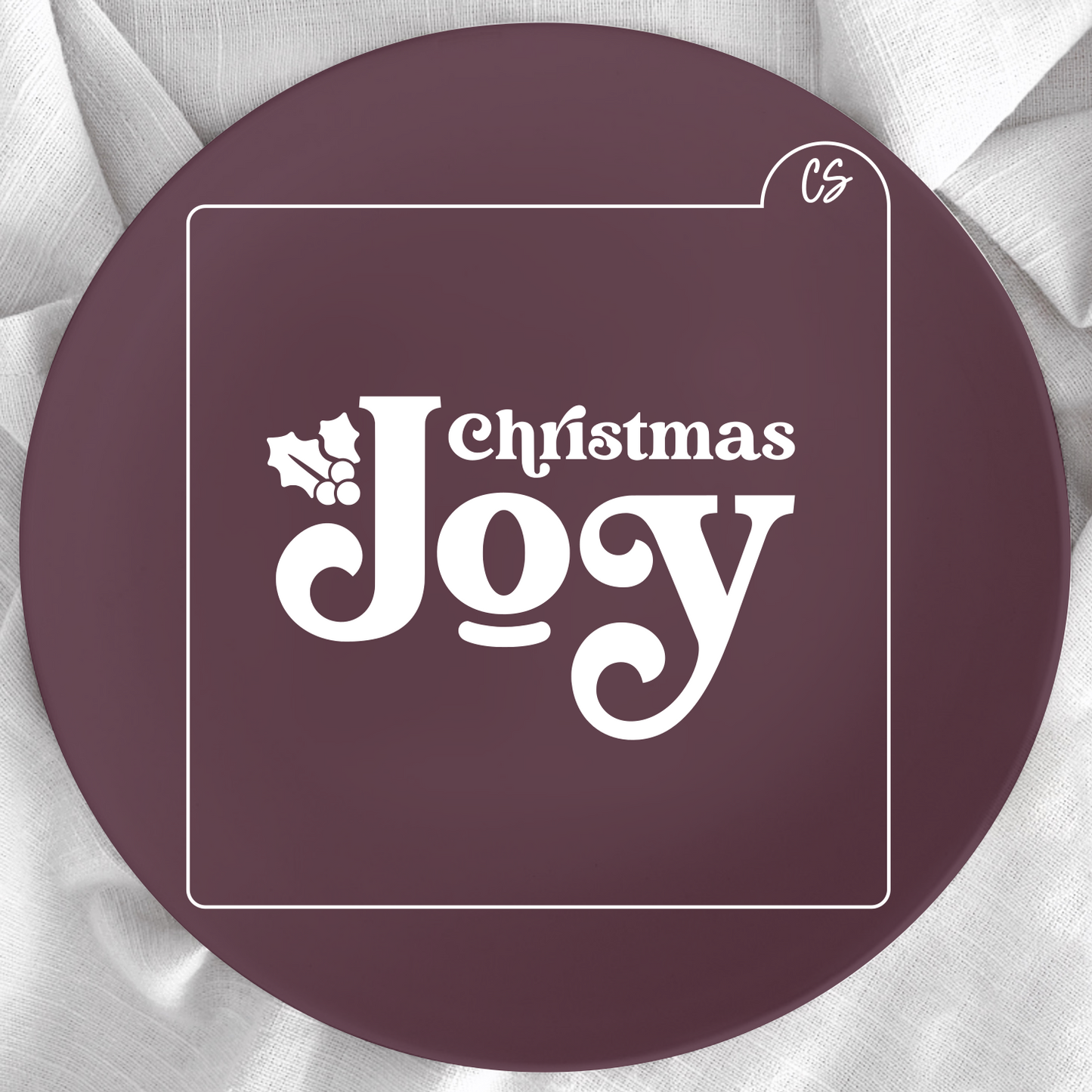 Christmas Joy - Embosser