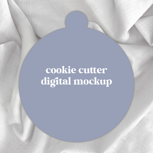 Bauble Shaped Cookie Cutter
