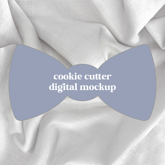 Bow Tie Shaped Cookie Cutter