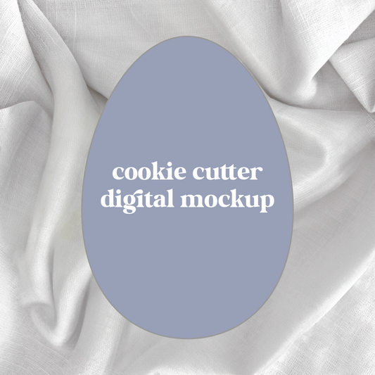 Egg Shaped Cookie Cutter