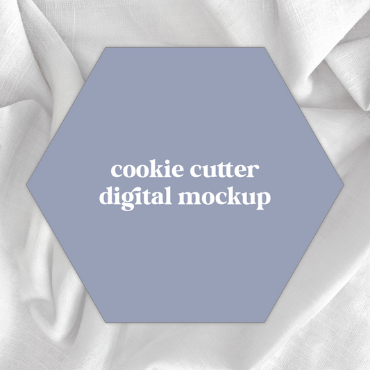 Hexagon Shaped Cookie Cutter