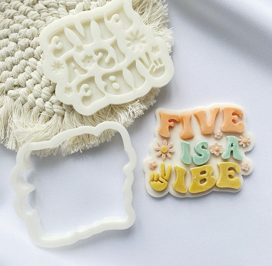 Five Is A Vibe - Multi Pop Embosser