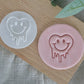 Melted Smiley Heart - Imprint Stamp