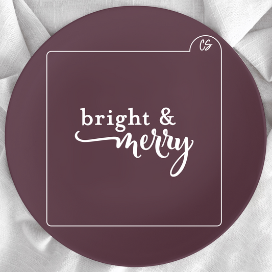 Bright & Merry - Embosser