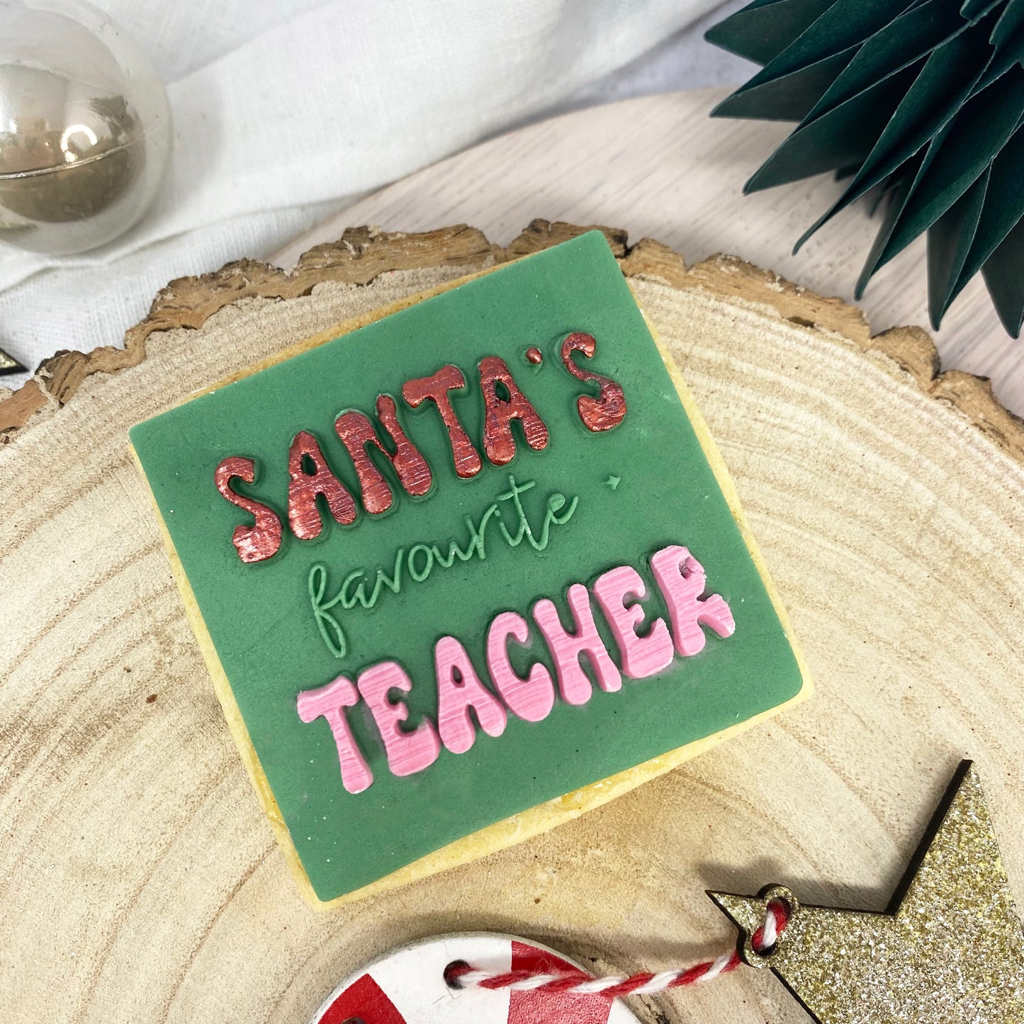 Santa's Favourite Teacher - Embosser