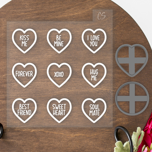 Valentine Love Heart - Multi Embosser