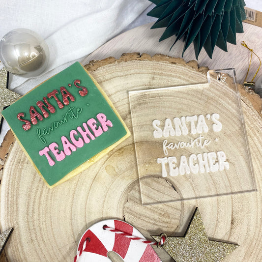 Santa's Favourite Teacher - Embosser