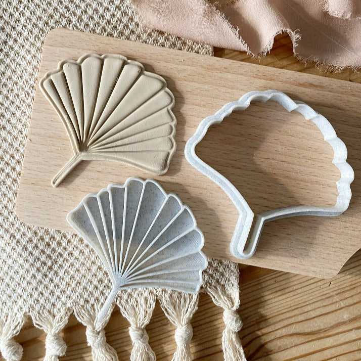 Palm Leaf - Imprint Stamp & Cutter Set