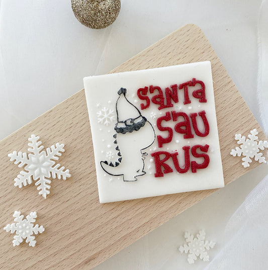 Santa Saurus - Embosser