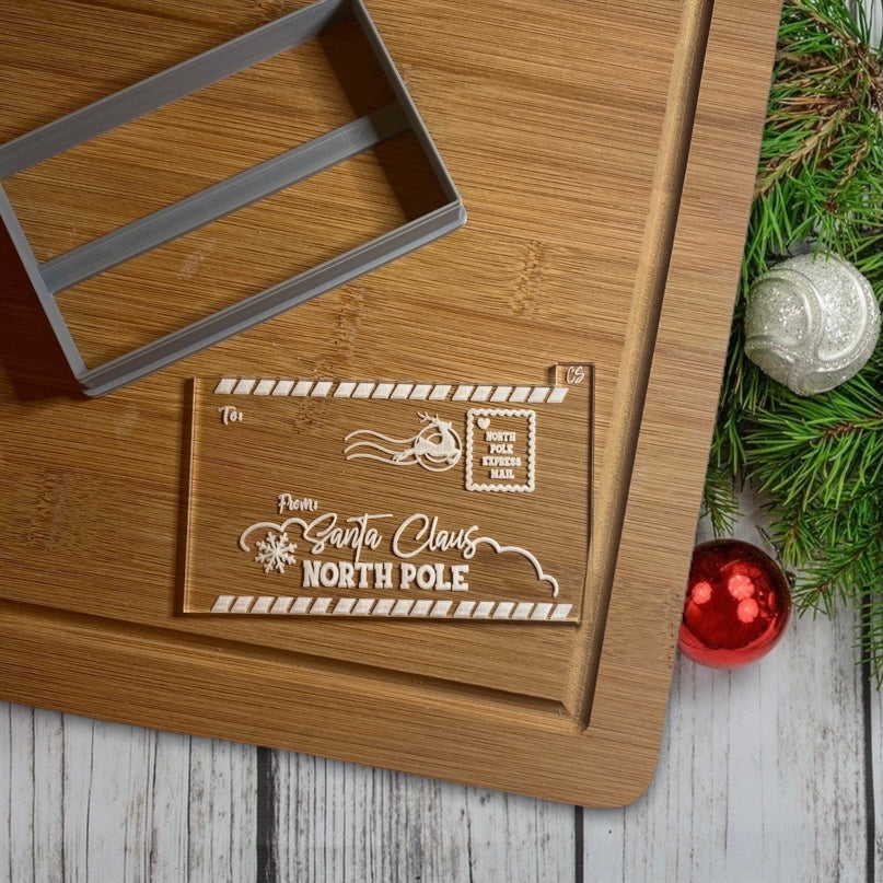 Break-A-Biscuit Mail From Santa - Embosser